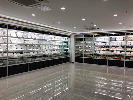 密胺餐具展廳實景
